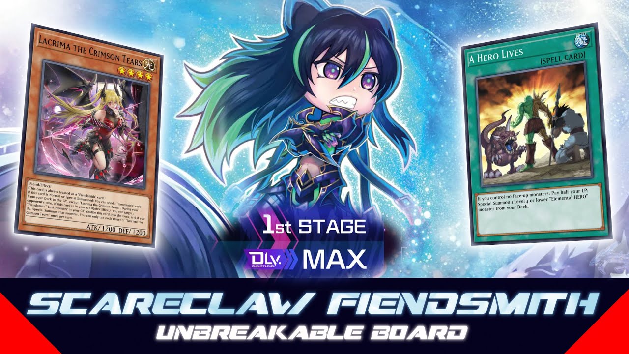 SCARECLAW - FIENDSMITH - DLV MAX WCQ2025 ‼️[Yu-Gi-Oh! Master Duel]