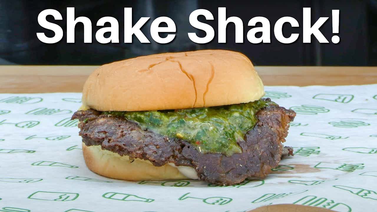 Emilia Burger Copycat Recipe | Shake Shack | The Burger Show | 4K