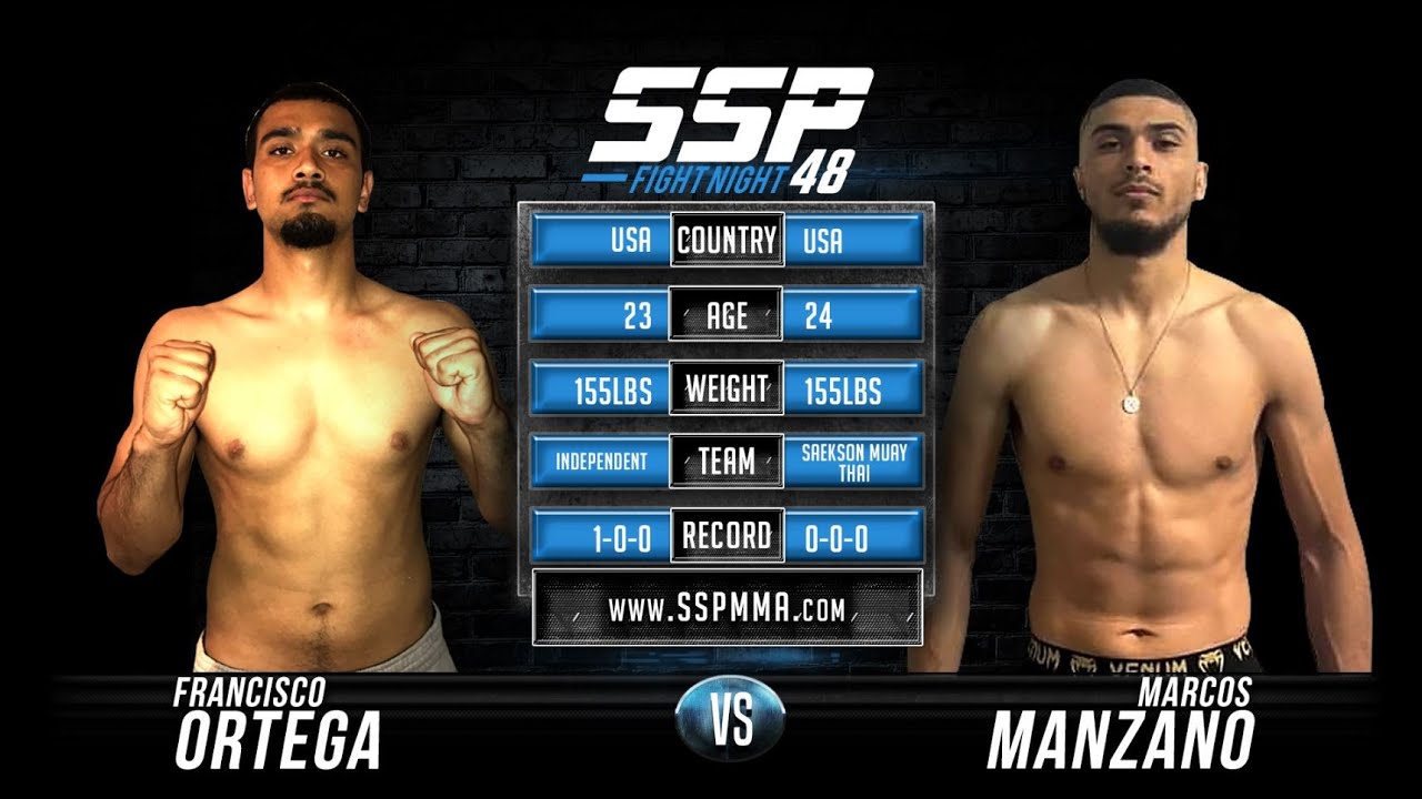 Francisco Ortega vs Marcos Manzano - SSP 48