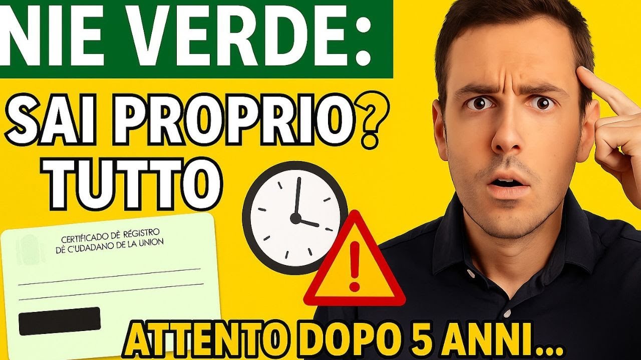 NIE Verde:Sai proprio tutto?