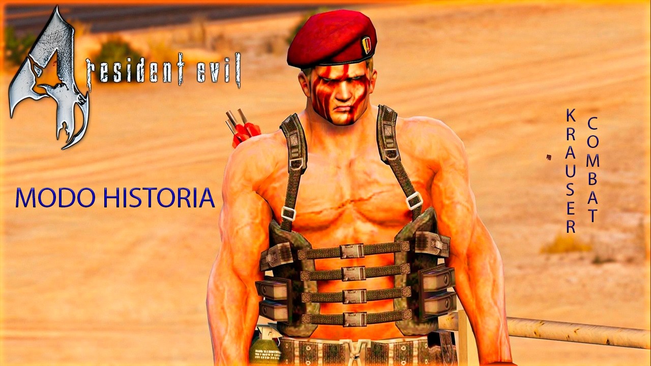 RESIDENT EVIL 4 - OG MODO HISTORIA COM JACK KRAUSER ATÉ ZERAR #pcgames #residentevil4 #re4remake
