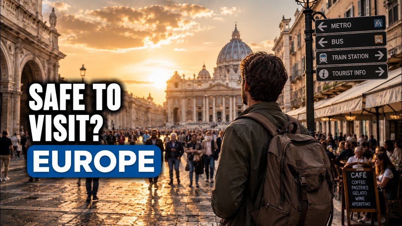 🇪🇺 Is Europe Safe to Travel Right Now? | What Travelers Should Know