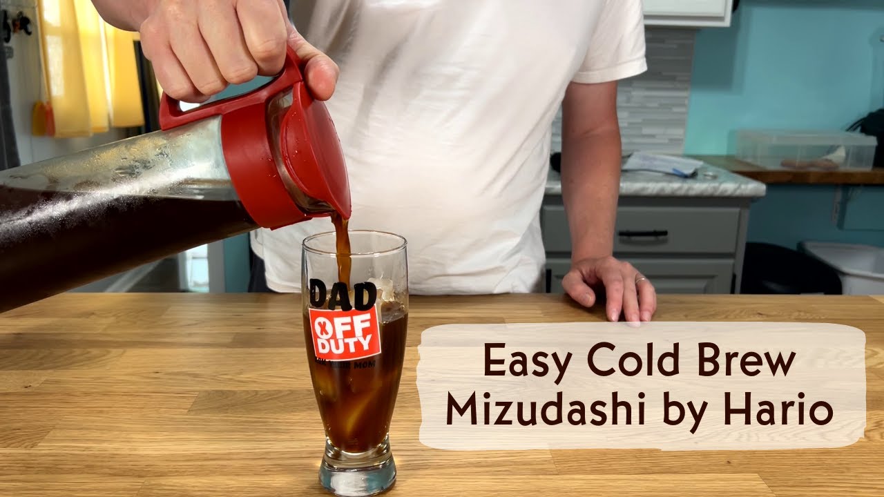 Easy and Affordable Cold Brew Coffee Maker | Mizudashi Coffee Pot Review