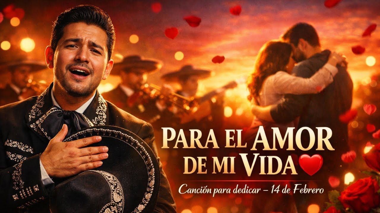 Para El Amor De Mi Vida ❤️ Canción Para Dedicar | Balada Ranchera Mariachi 14 De Febrero