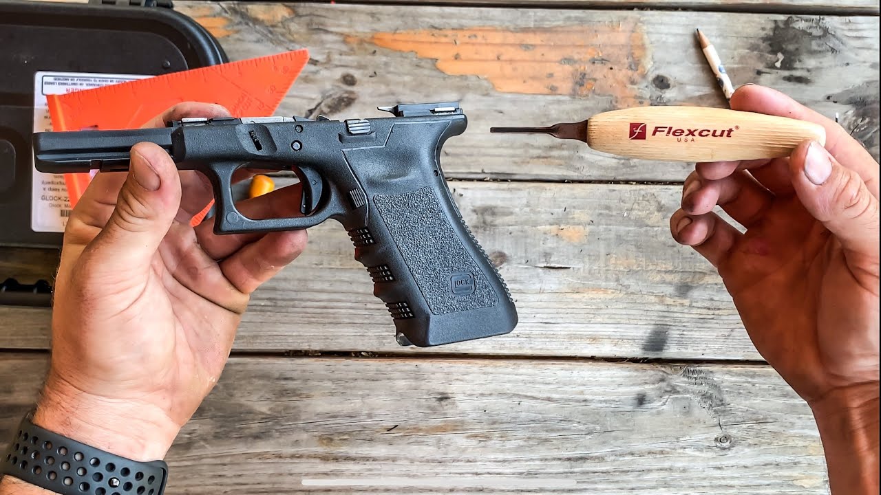 Glock Stippling Clean Borders