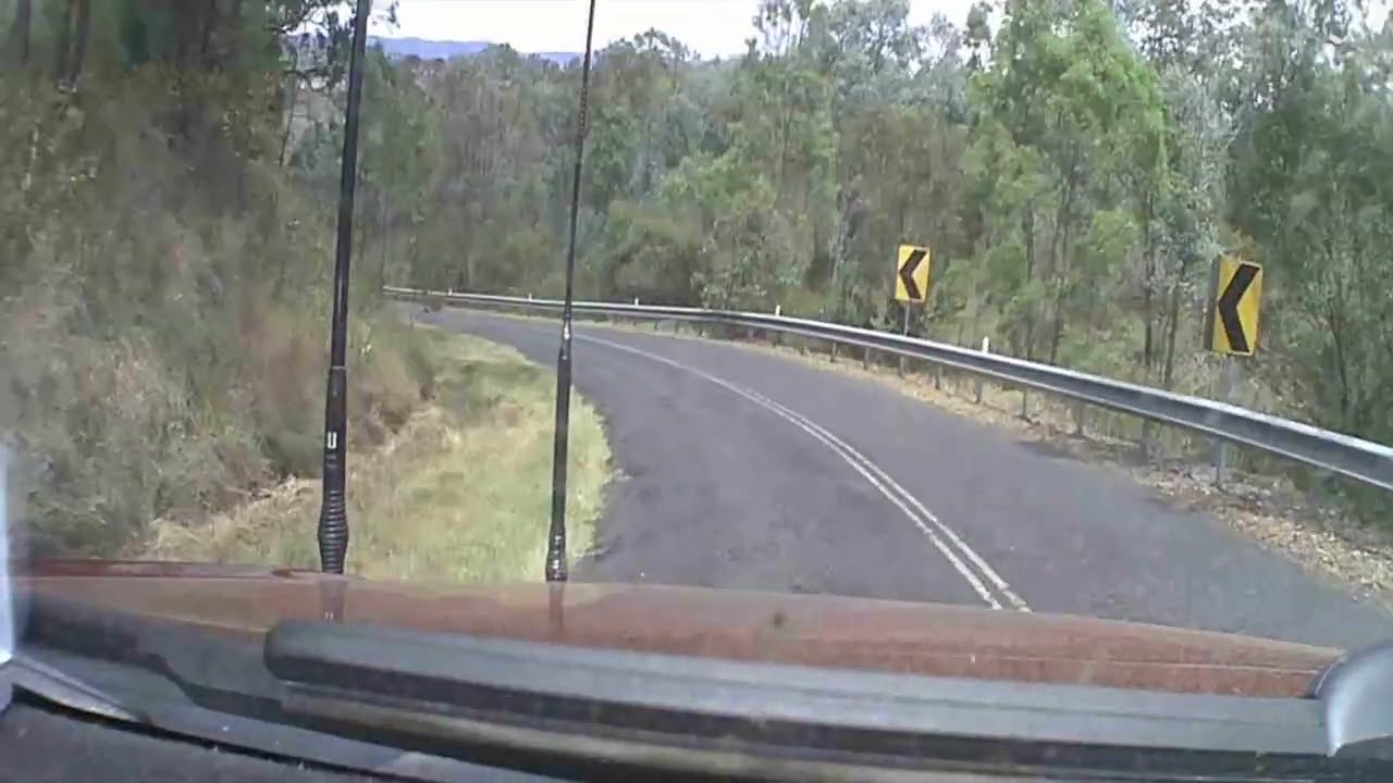 Red's Dashcam - Start of the Bunya Mountains