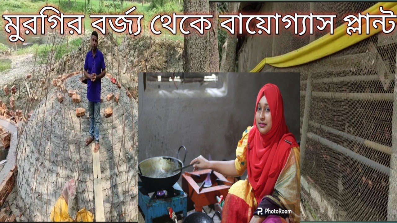মুরগির বর্জ্য থেকে বায়োগ্যাস প্লান্ট তৈরি হচ্ছে  কুমিল্লা | biogas plant | বায়োগ্যাস 01886-848182