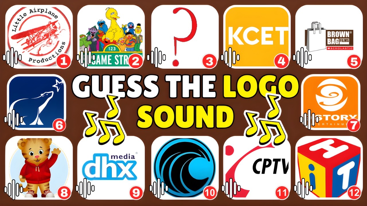 Guess The Preschool TV Company Logo Sound 🔊 | Sesame Workshop, Fred Rogers Productions & More