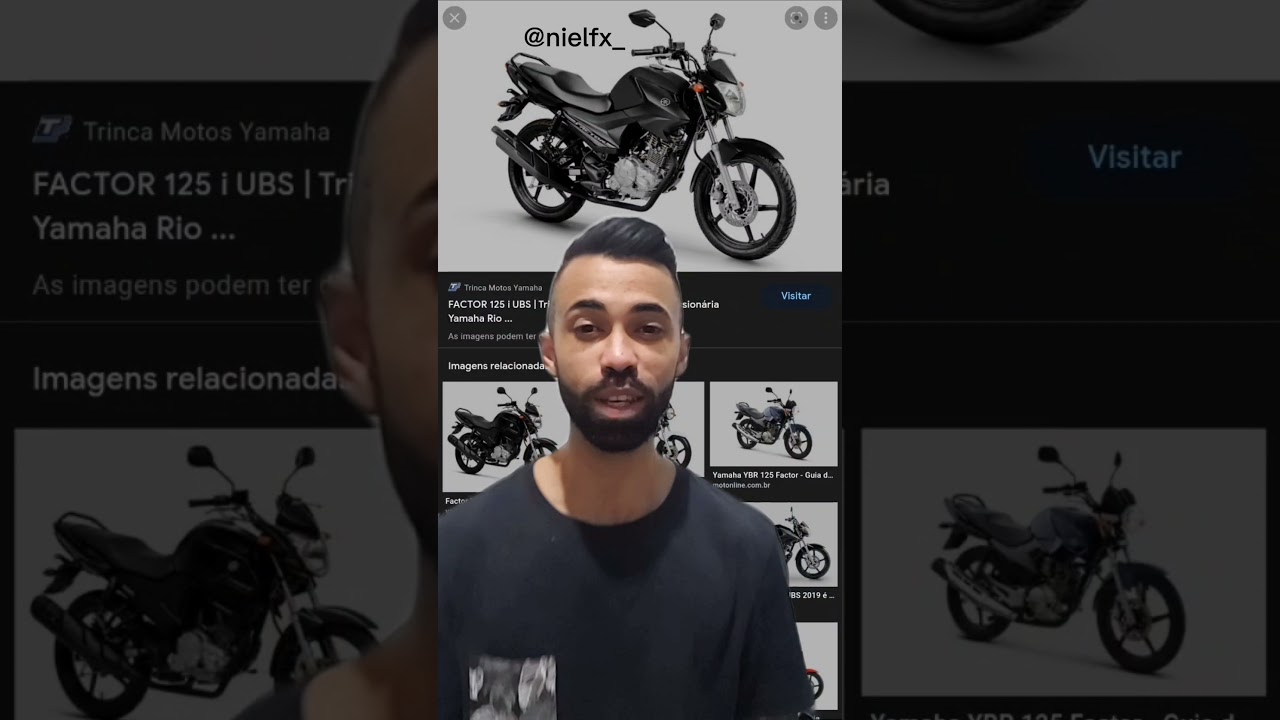 3 motivos da factor 125 #yamaha #factor #yamahavive