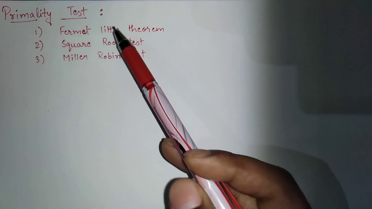 Fermat's Little Theorem for Primality test | Fermat's theorem in Cryptography | Shortcut to find mod