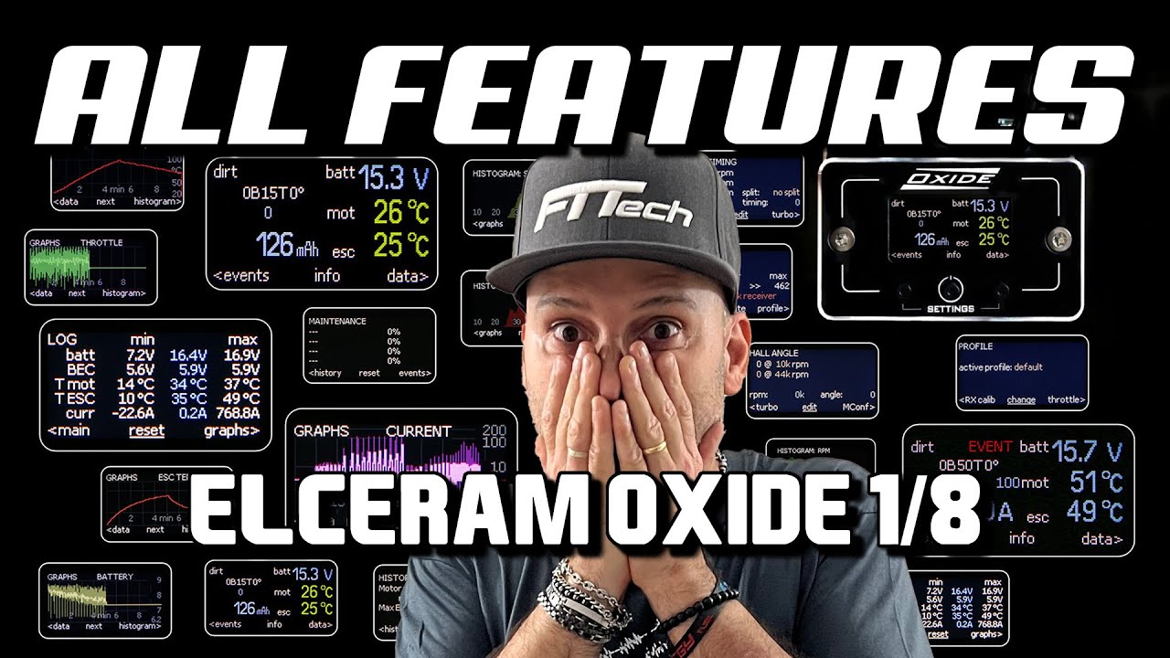 TUTTE le impostazioni dell' ESC Elceram Oxide 1/8 - Analisi
