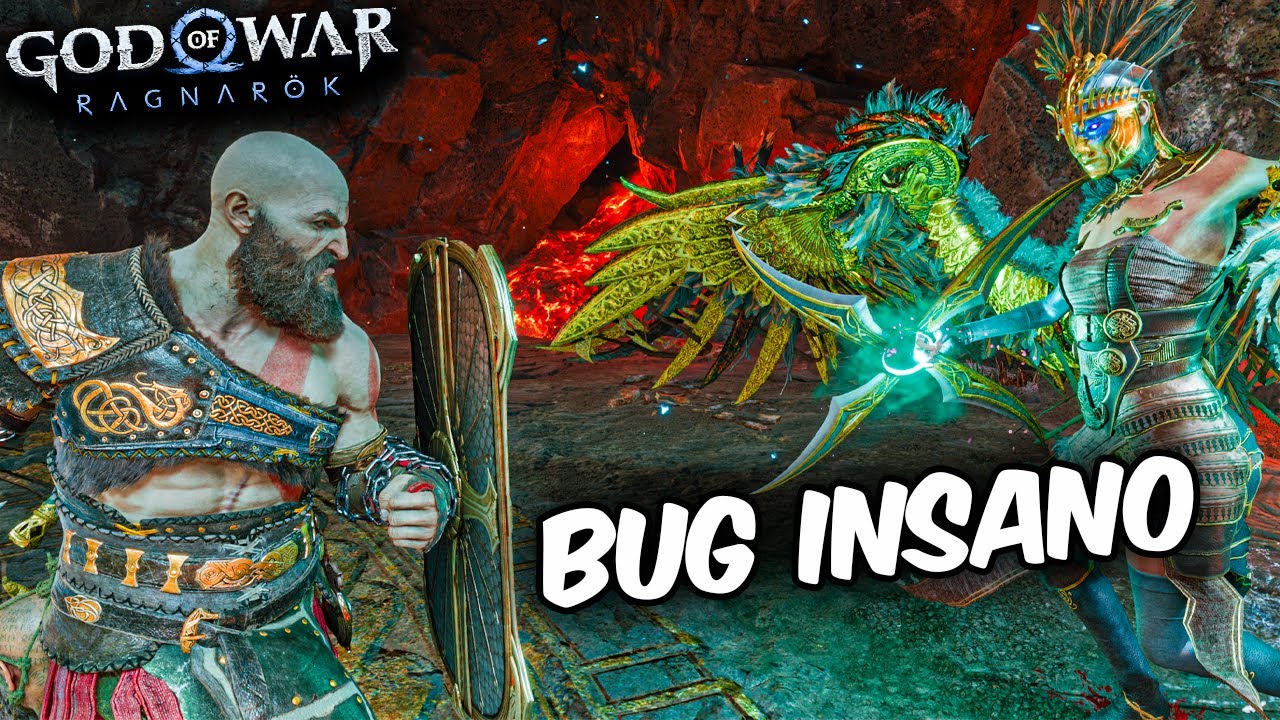 Como derrotar a Valkiria Gná facilmente usando esse bug em God of War Ragnarok