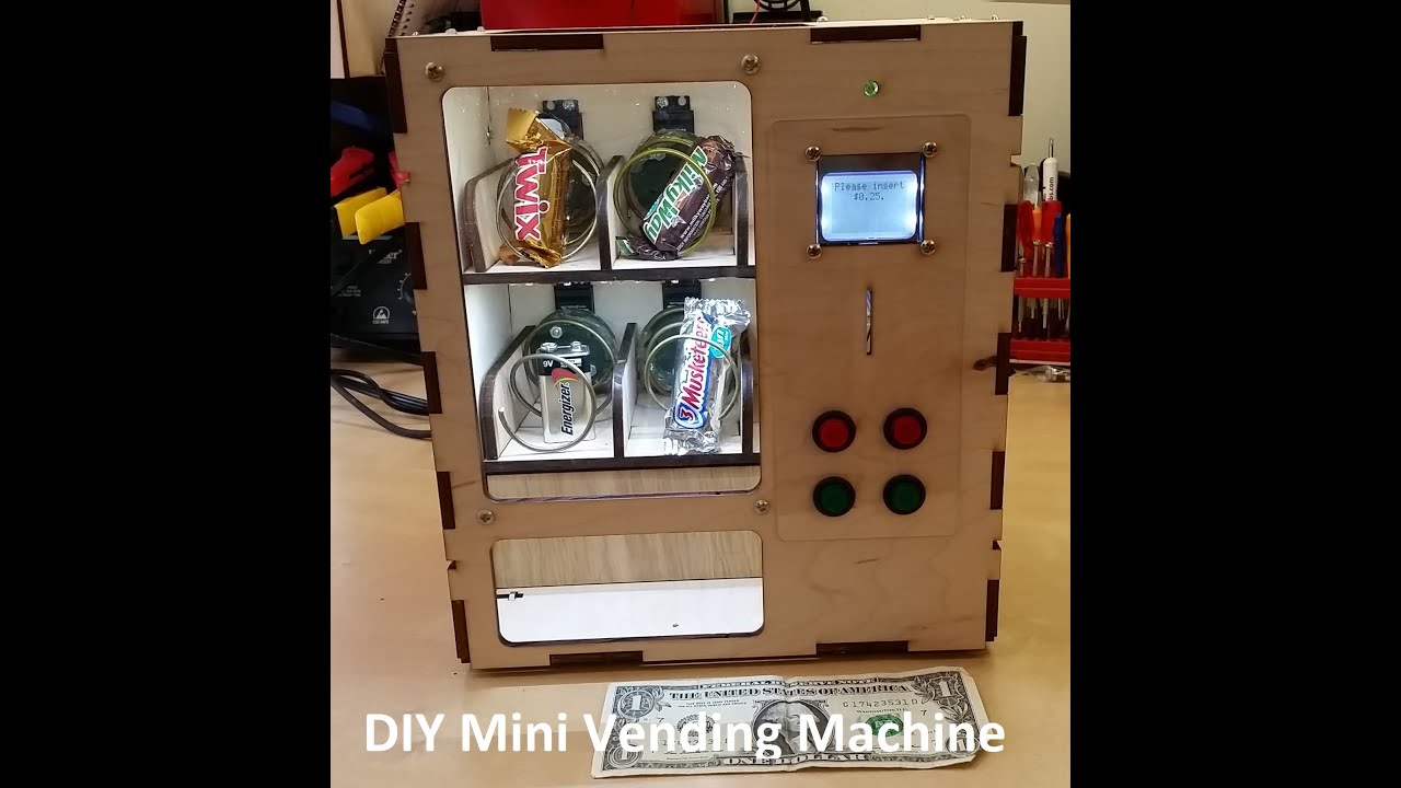 Venduino, торговый автомат Arduino