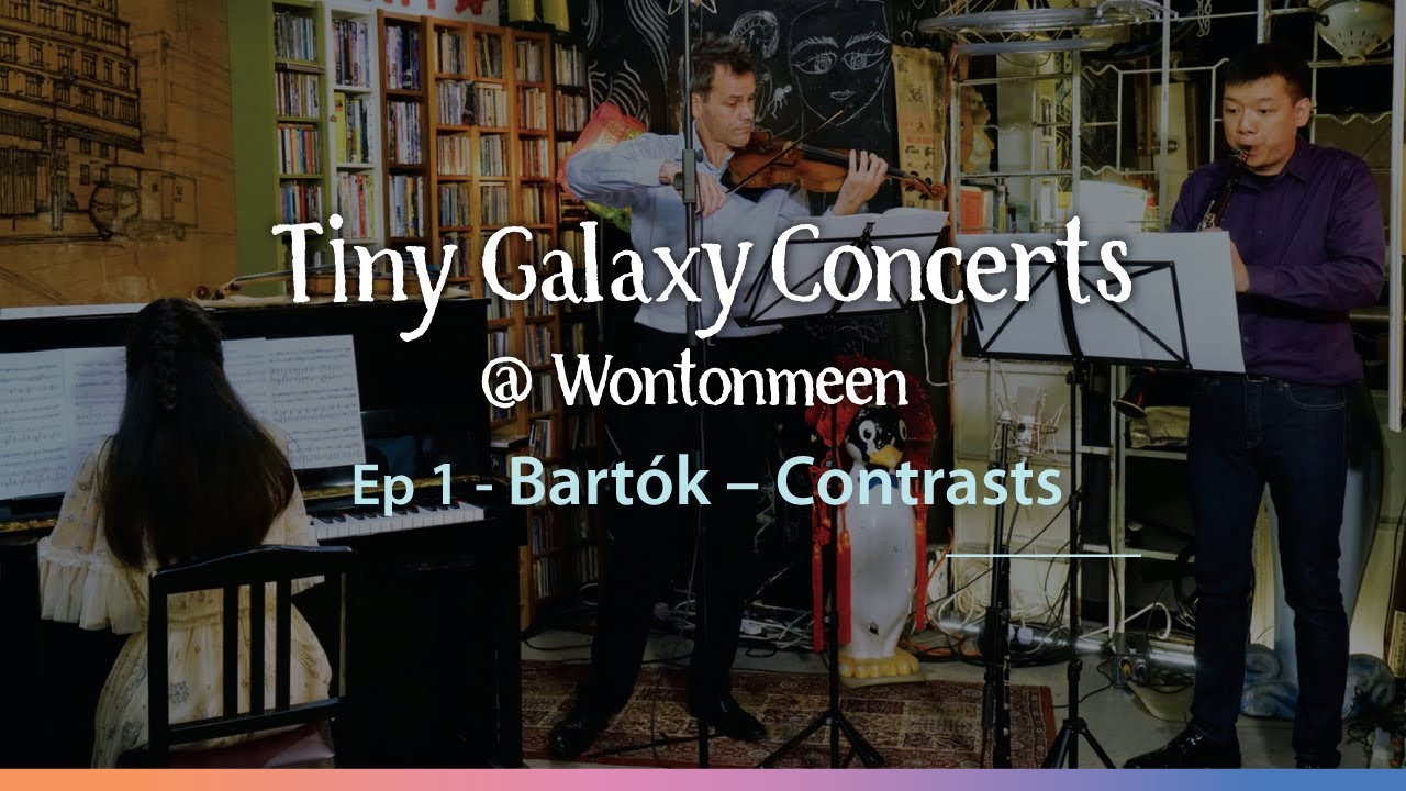 Bart&oacute;k - Contrasts | Tiny Galaxy Concerts @ Wontonmeen: Ep 1