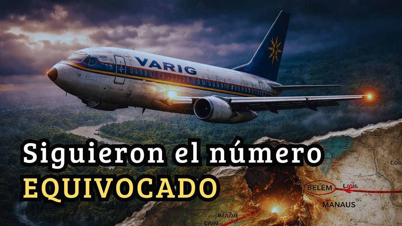 El VUELO que se Perdió siguiendo un NÚMERO | Varig 254
