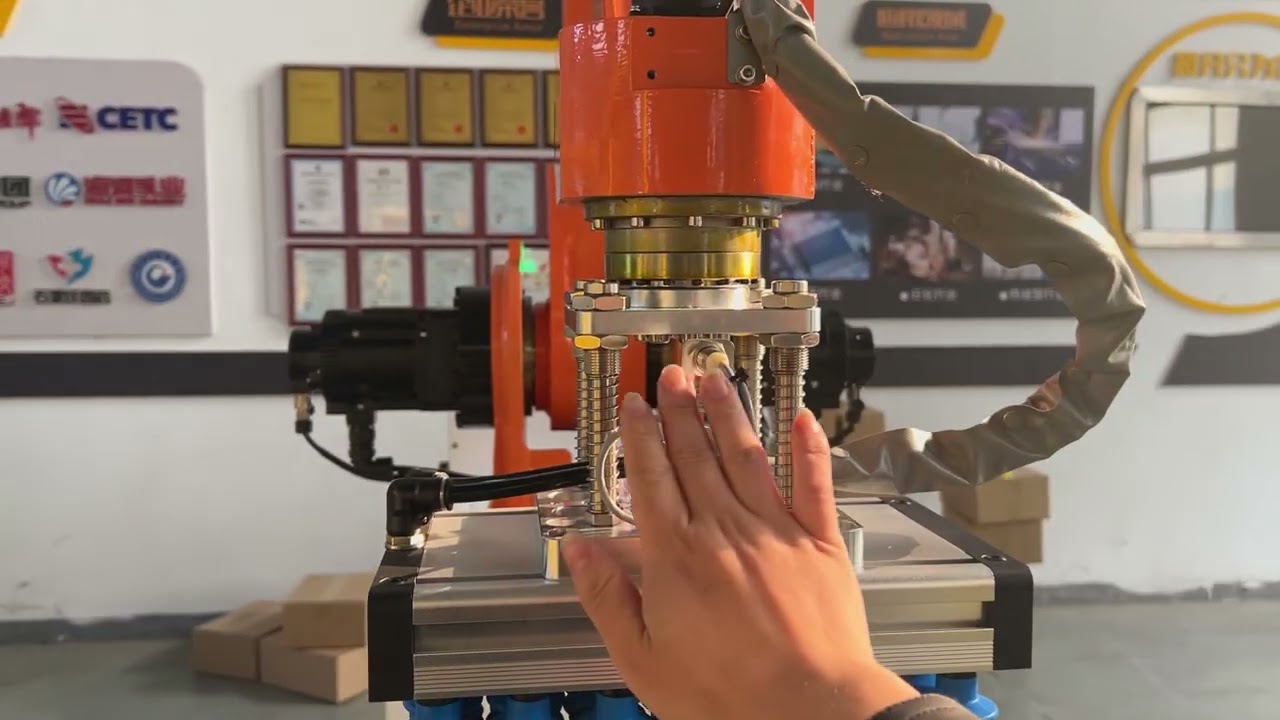 07 Zero Point Calibration of Palletizing Robot Installation CZR30