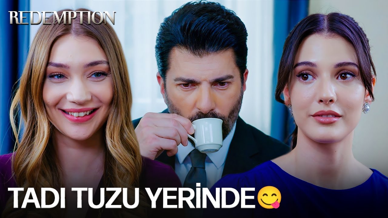 Orhun, Hira’nın tuzlu kahvesini içti 😂 | Esaret 354. Bölüm