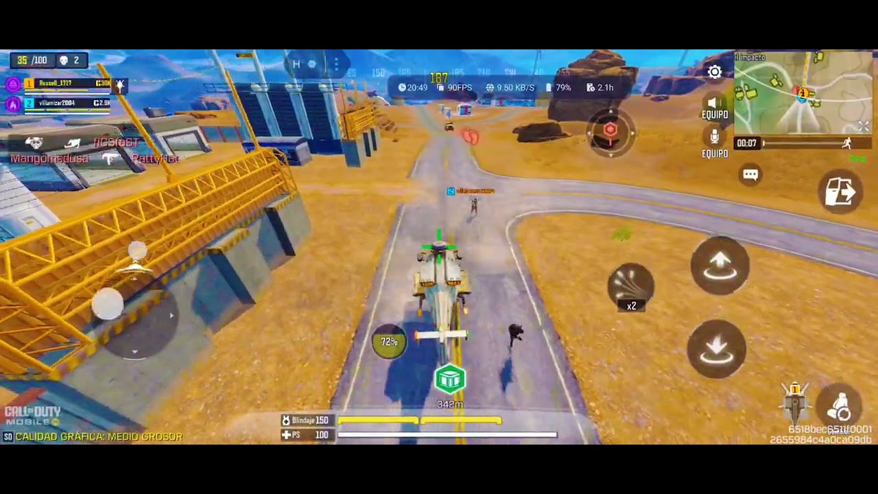 Dúo con villamizar2004 Battle Royale COD MOBILE 2026. Like y suscríbete.