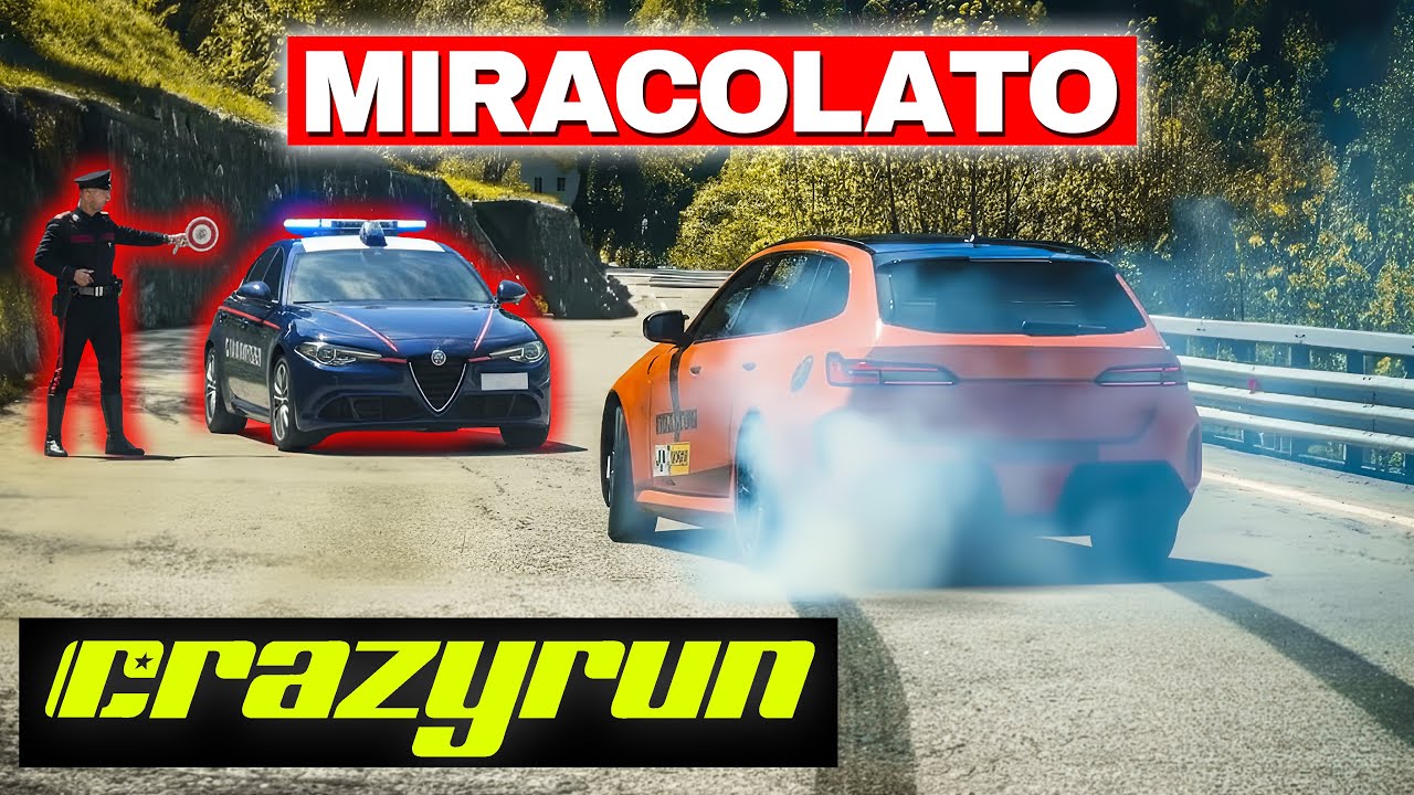 FERMATI DALLE FORZE DELL'ORDINE IN VALLE D'AOSTA! - Crazyrun13 EP.1