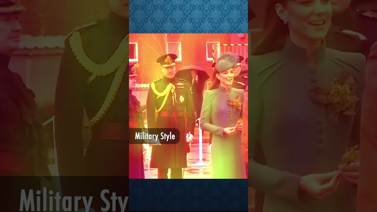 Prince William impeccable military style