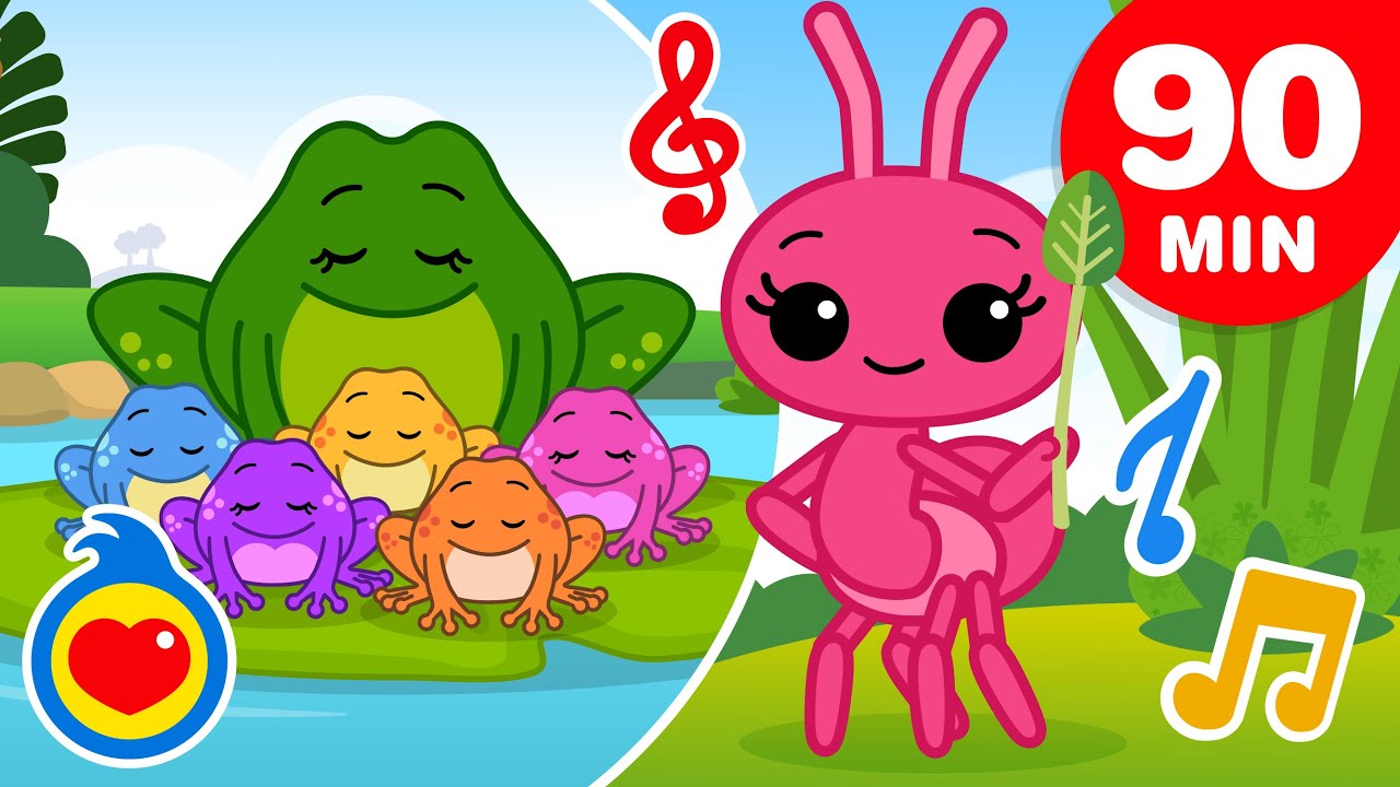 A Roda do Ónibus | E Mais Música Divertida Infantil (90 Min) | Um Herói do Coração