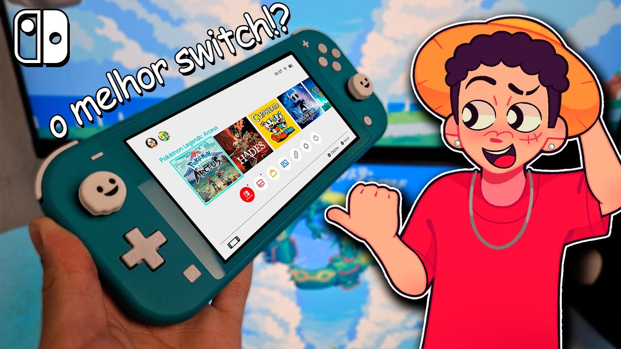 o Switch Lite é o MELHOR console portátil em 2024!