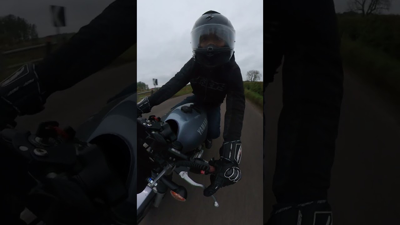 Xj600 cafe racer first ride moto vlog update