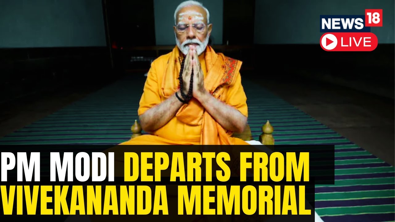 PM Modi In Kanniyakumari LIVE | Modi Ends Meditation Retreat At Vivekananda Rock Memorial | N18L