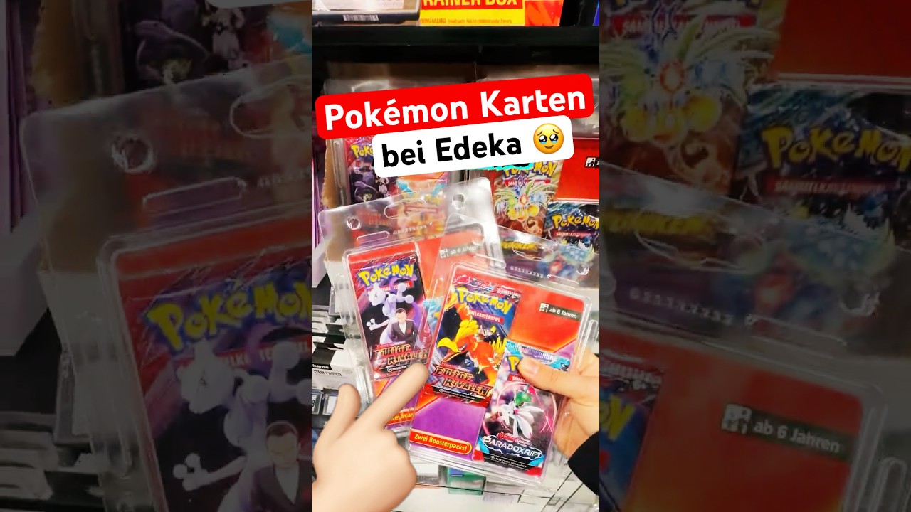 Neues Pok&eacute;mon Karten Angebot bei Edeka! #shorts