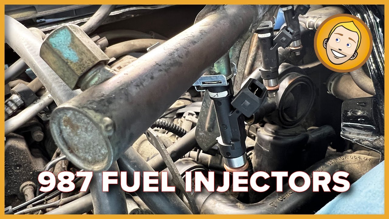 How to REPLACE FUEL INJECTORS in a Porsche Cayman 987 (Condensed Version)