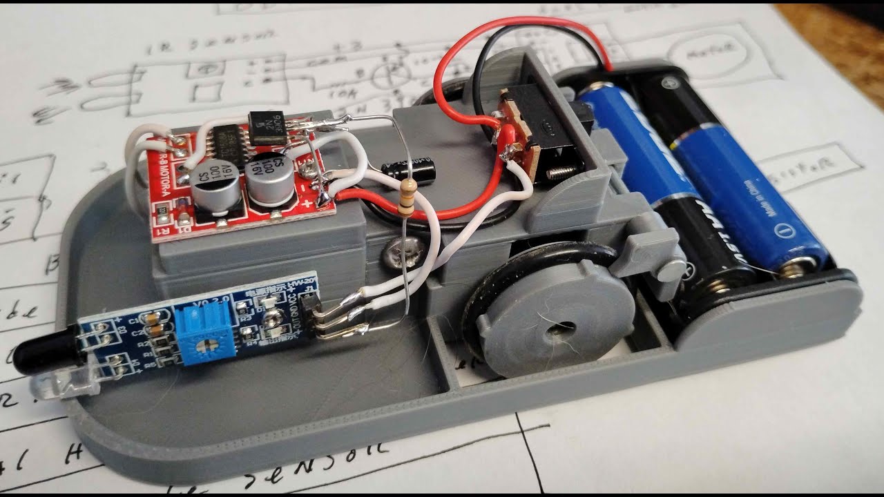 Obstacle avoidance mobile base you can build for little money.