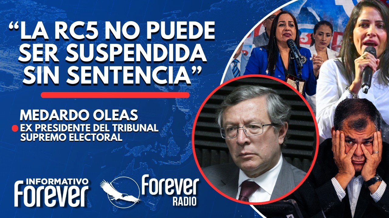 “La RC5 no puede ser suspendida sin sentencia” - Entrevista con Medardo Oleas