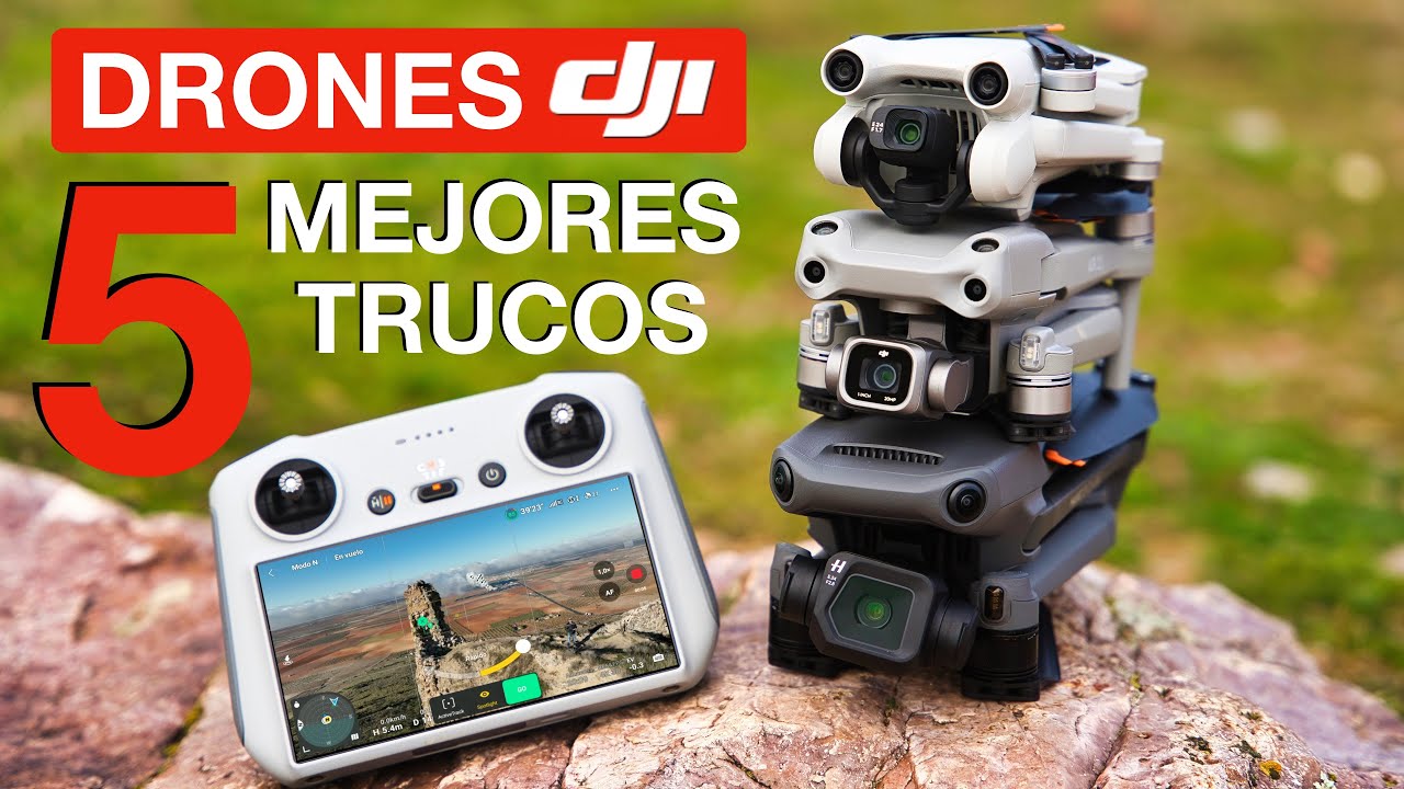 5 TRUCOS IMPRESCINDIBLES para MEJORAR tu dron DJI (Mini 2, Mini 3, Mini 4, Air 2/2S/3, Mavic 3)