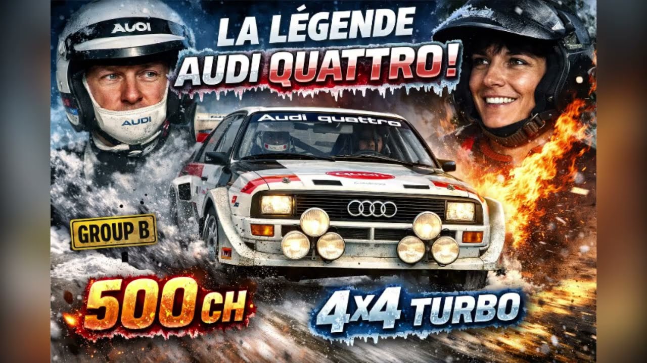La Voiture Qui a Révolutionné le Rallye – Audi Quattro 