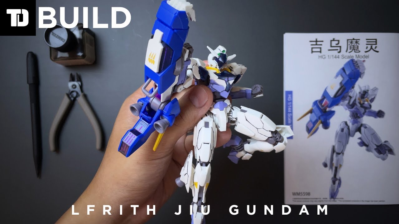 Lfrith Jiu Gundam HG 1/144 | SPEED BUILD| ASMR BUILD | BEAT BUILDING | Model kit by Weimei