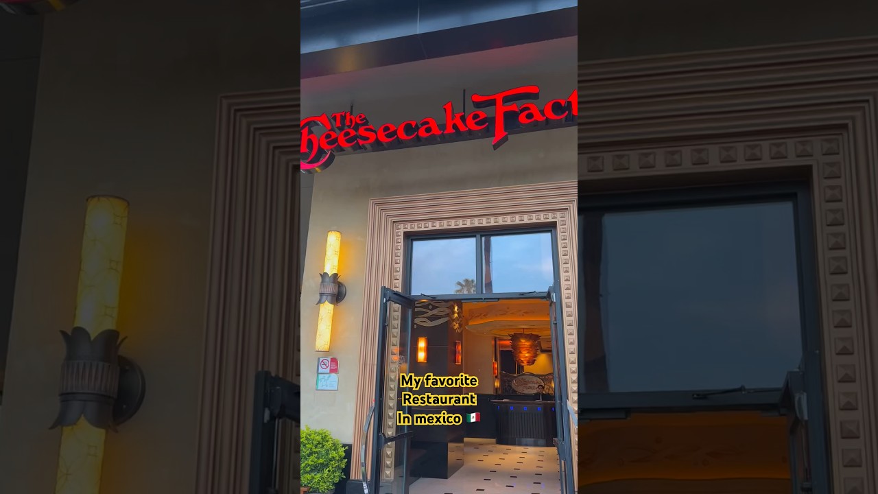 The cheese cake factory 😍 my favorite restaurant! in Guadalajara, mexico 🇲🇽