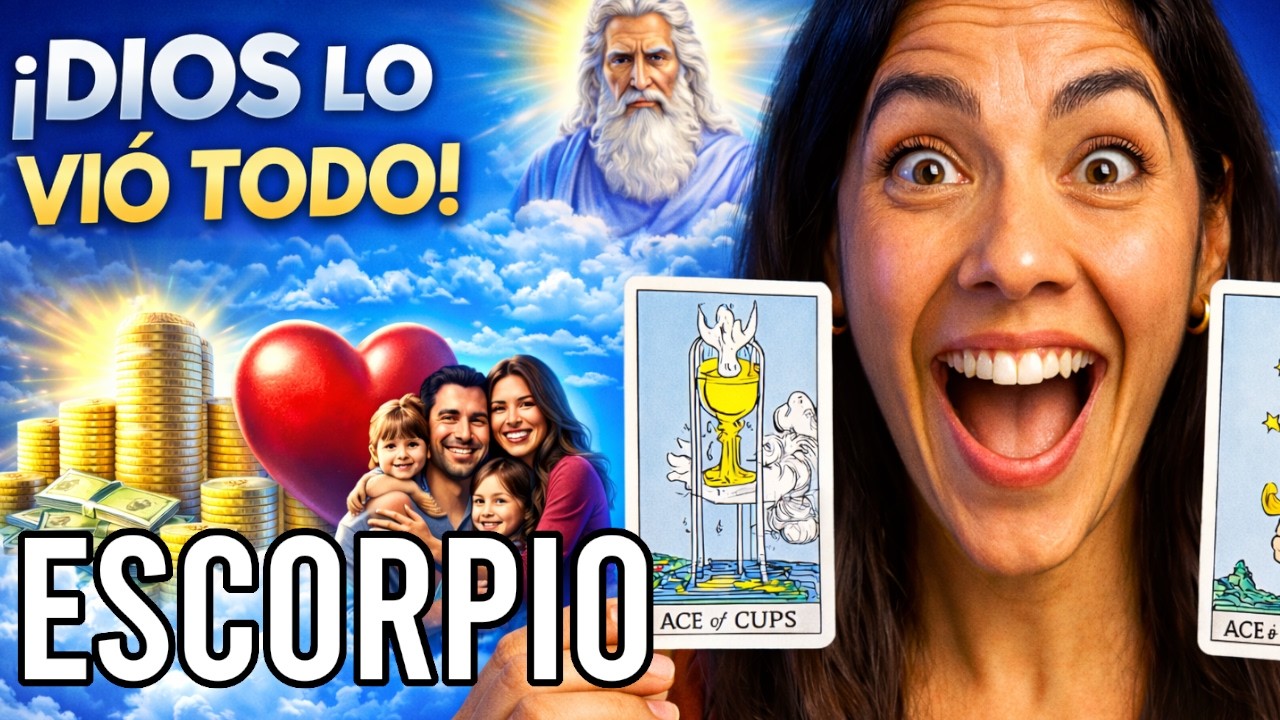 ESCORPIO ⚠️ MILAGRO INMINENTE! JAMAS PENSASTE VER TANTOS BILLETES JUNTOS ⚠️#ESCORPIO