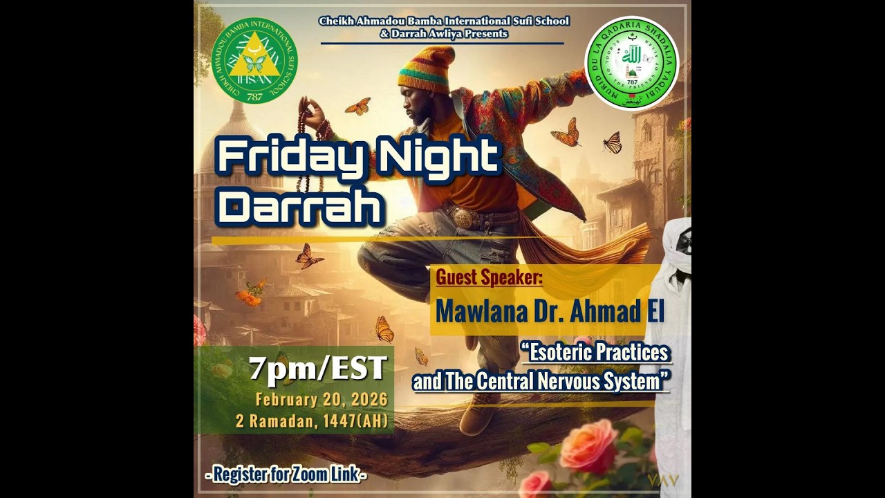 787 Friday Night Darrah - “Esoteric Practices  and The Central Nervous System” w/Dr. Ahmad El