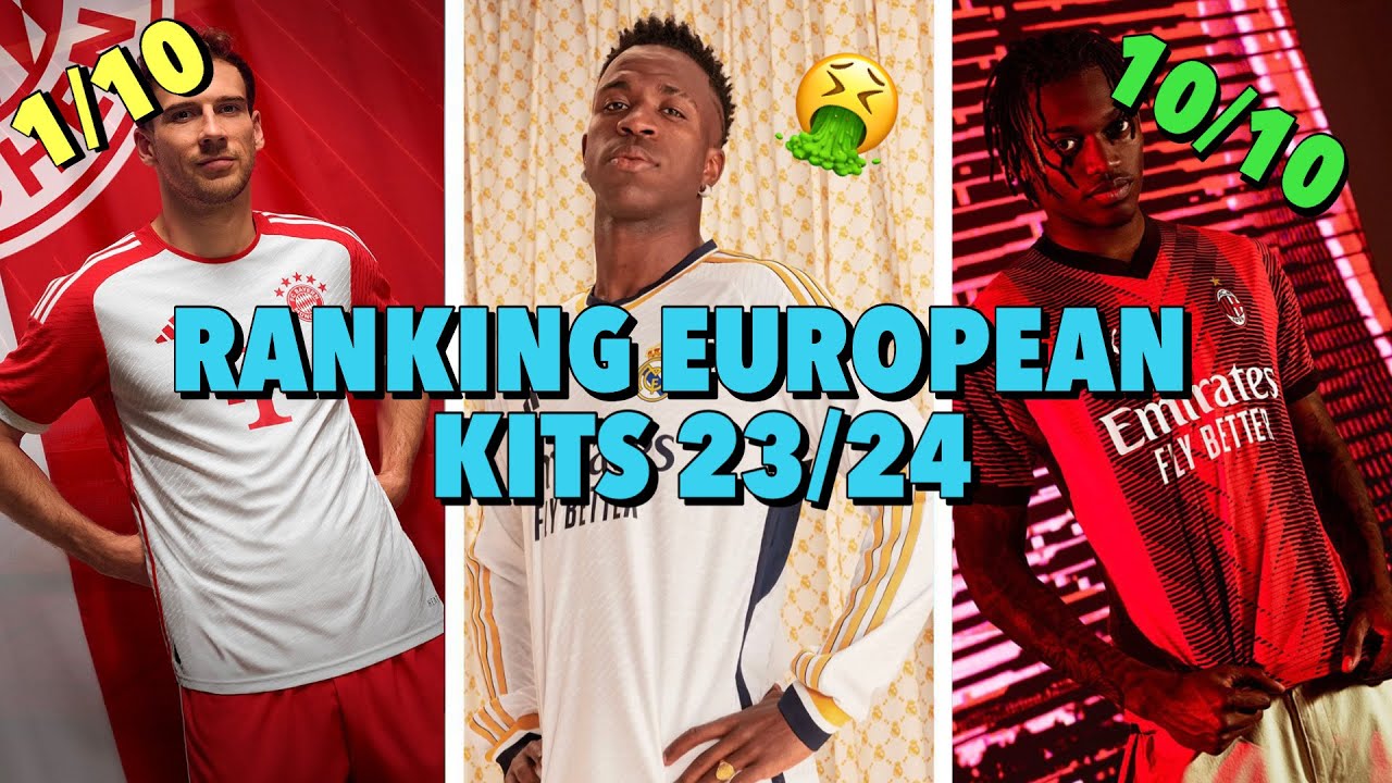 (ASMR) Ranking The Best & Worst Football Kits Across Europe 23/24