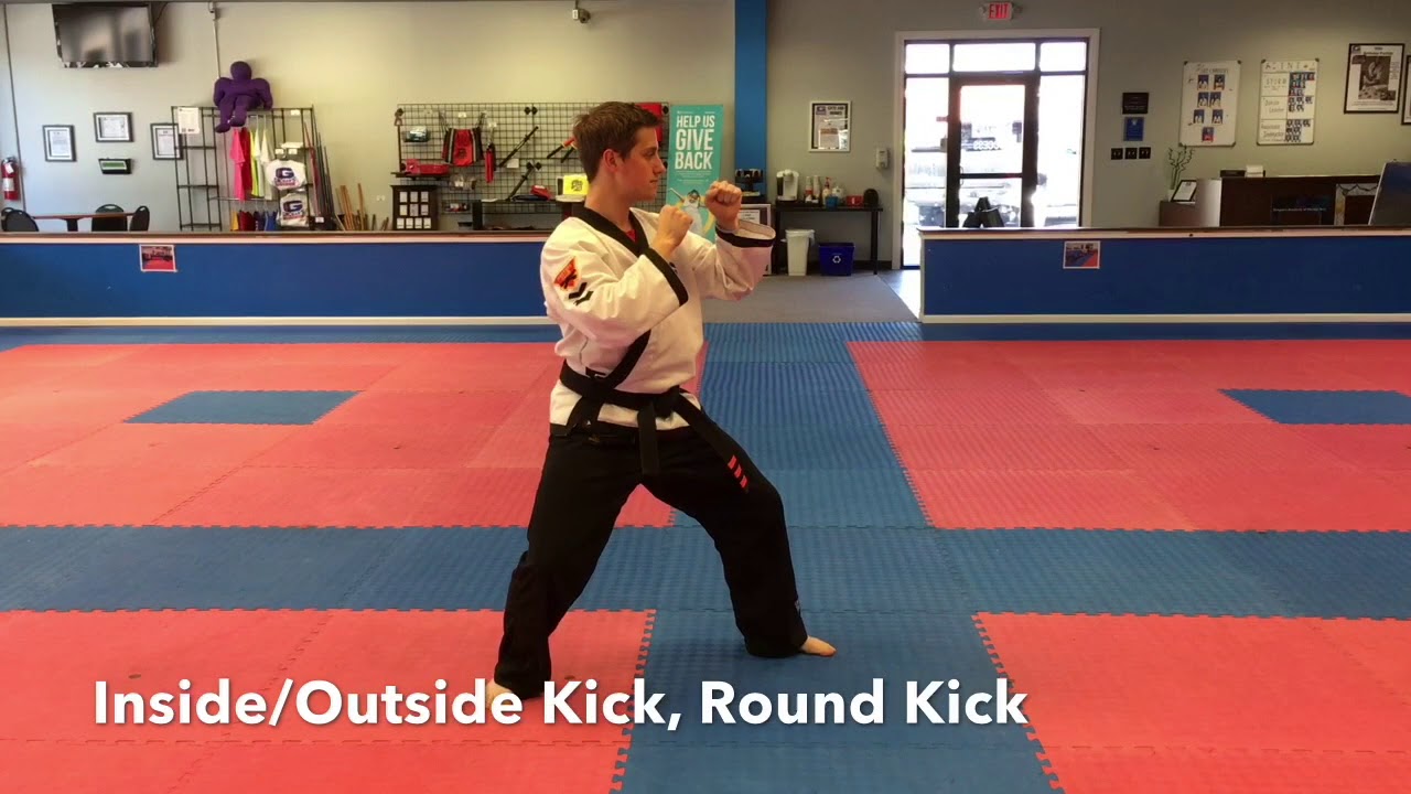 Inside-Outside Kick, Round Kick