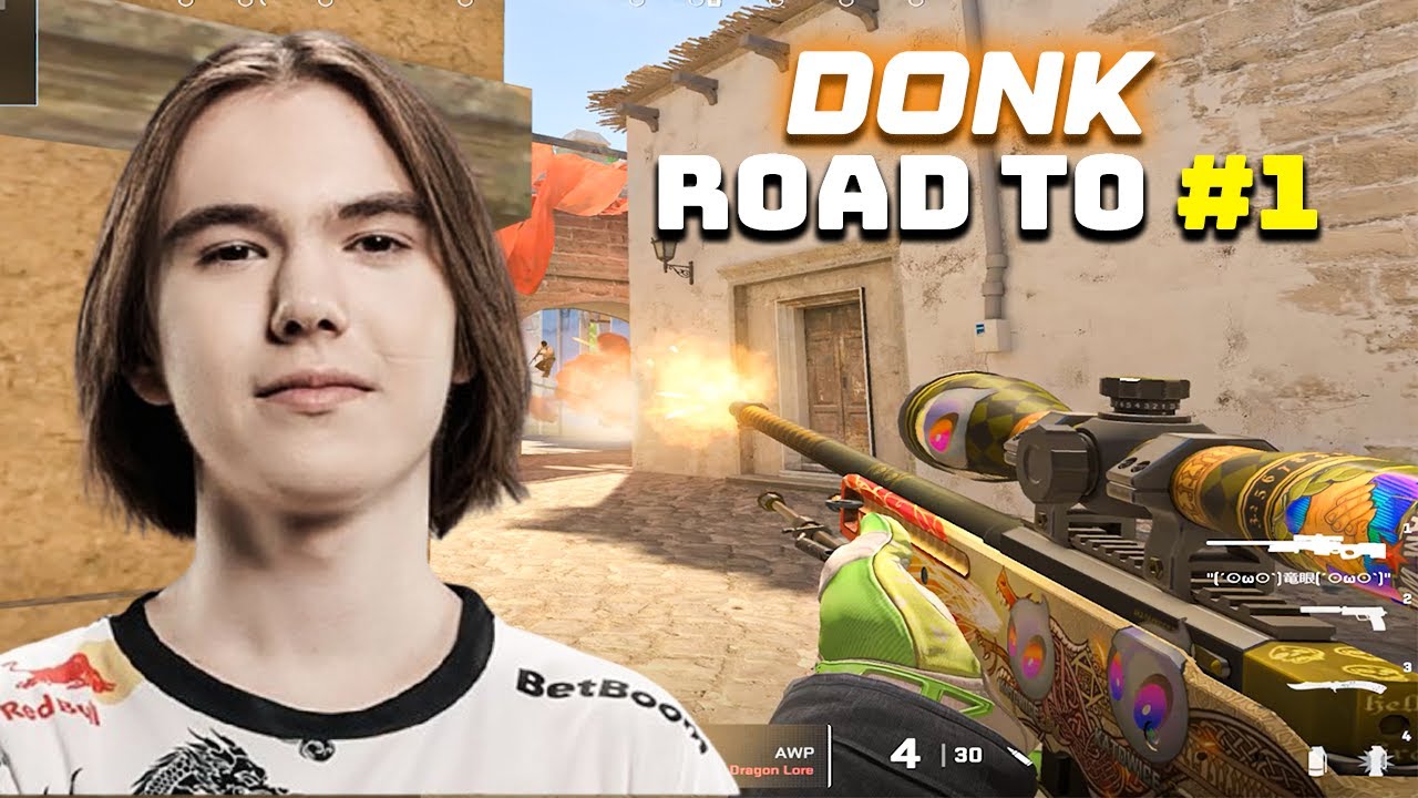 Donk’s INTENSE FACEIT ELO PUSH | ROAD TO #1 RANK