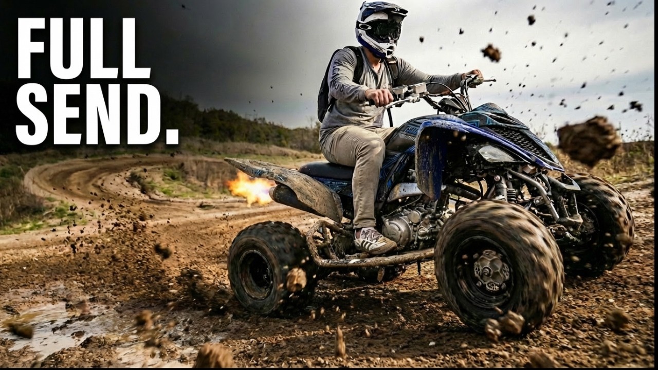 Yamaha Raptor 700R FULL SEND Ride &mdash; Mud, Track & Trail Abuse
