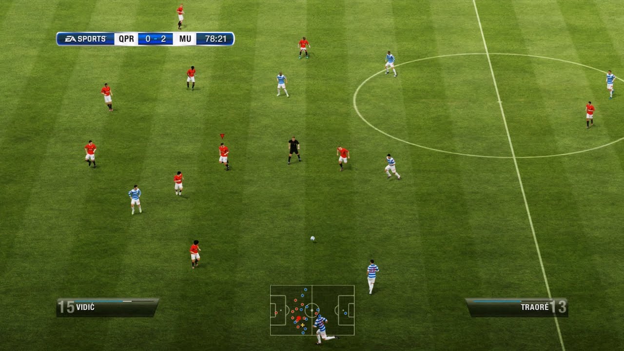 FIFA 12 Career Mode EPL Manchester United Round 14~16 Legendary Gameplay