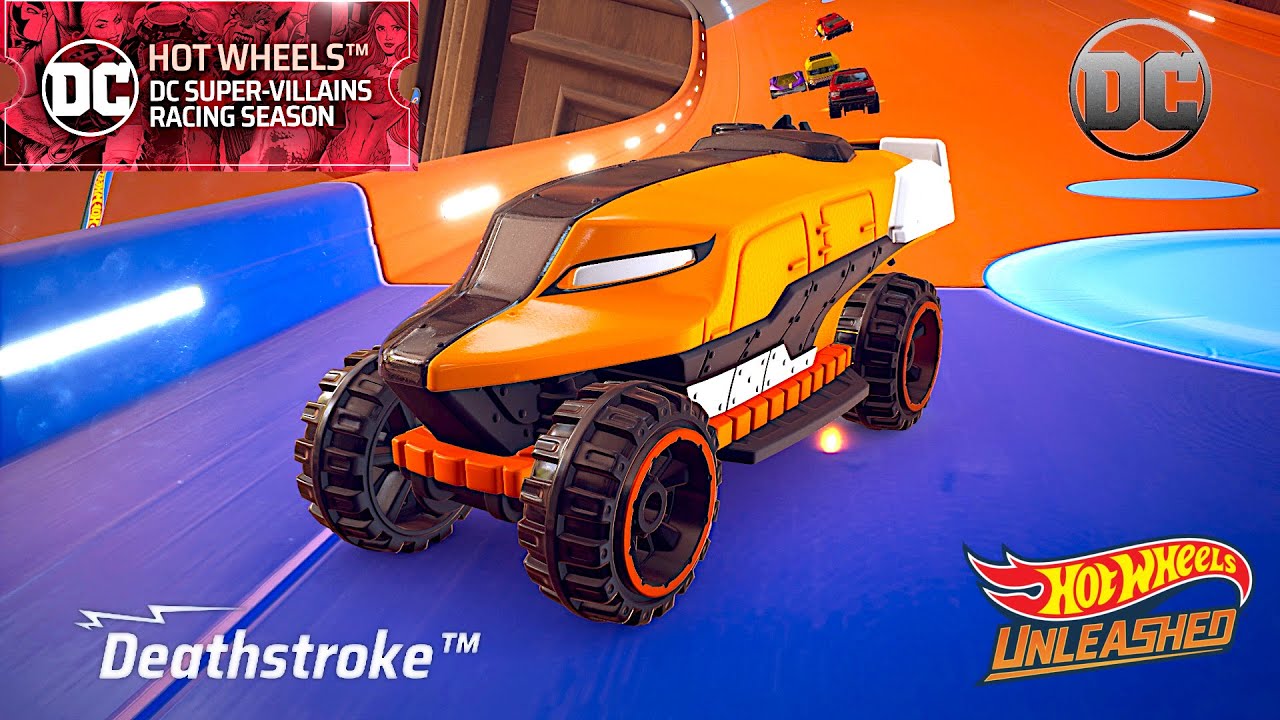 Hot Wheels Unleashed – DC Super-Villains Racing Season – New Car Deathstroke