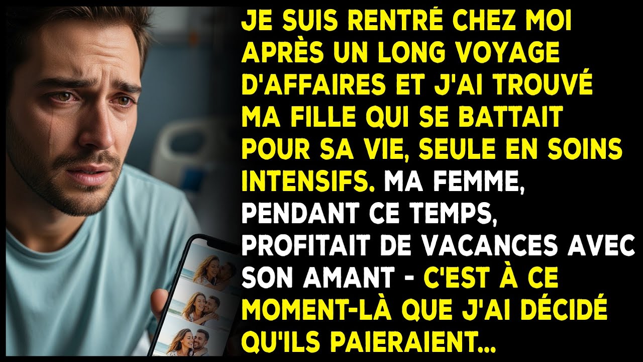 Je suis rentré et j'ai trouvé ma fille seule à l’hôpital — sa mère était en vacances avec son amant.