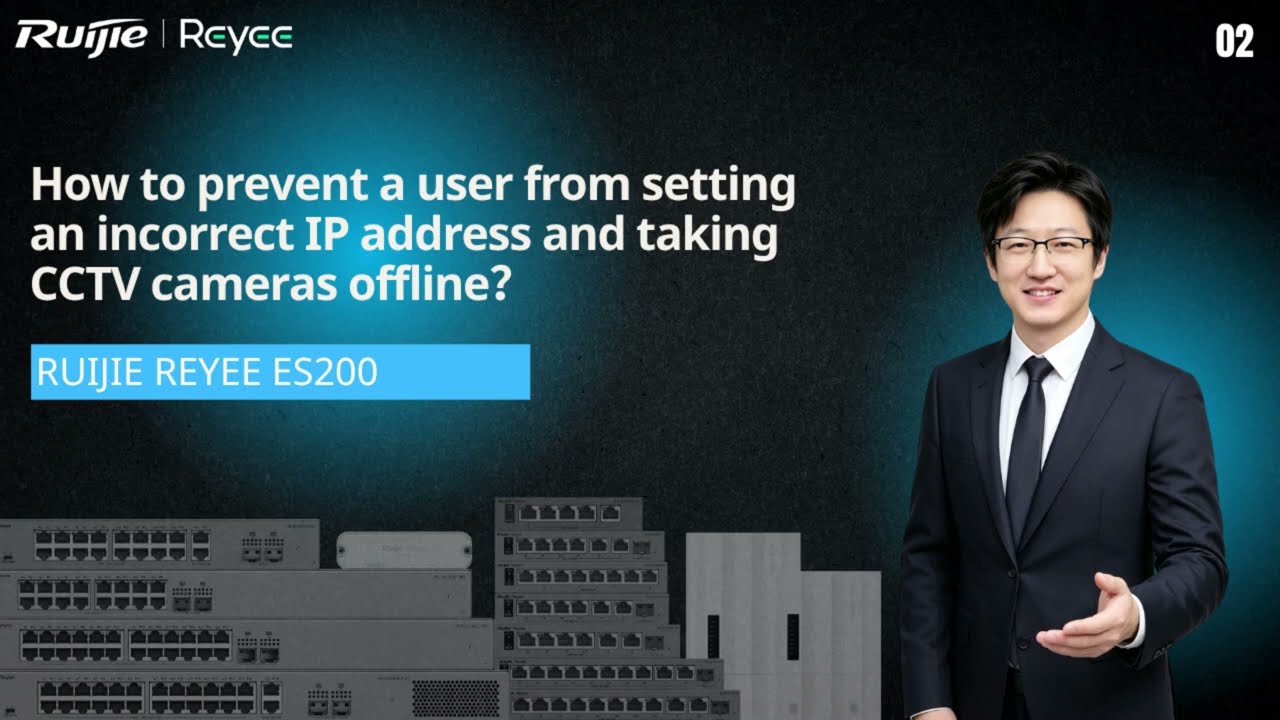 How to prevent a user from setting an incorrect IP address and taking CCTV cameras offline?