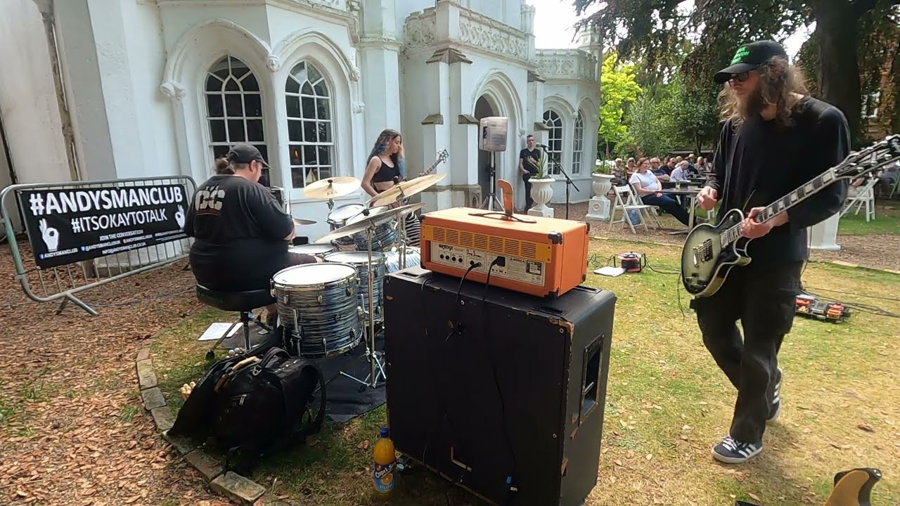 Dave Simpson Trio Bad Penny live at The Priory John Joe drum Cam