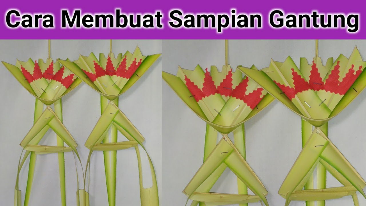 CARA MEMBUAT SAMPIAN GANTUNG