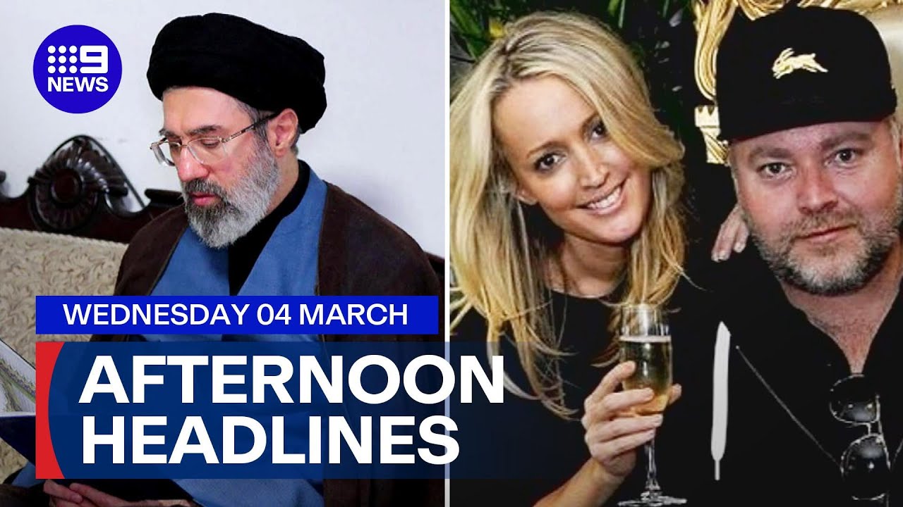 Reports of Iran's new chosen Supreme Leader; Kyle and Jackie O off air | 9 News Australia