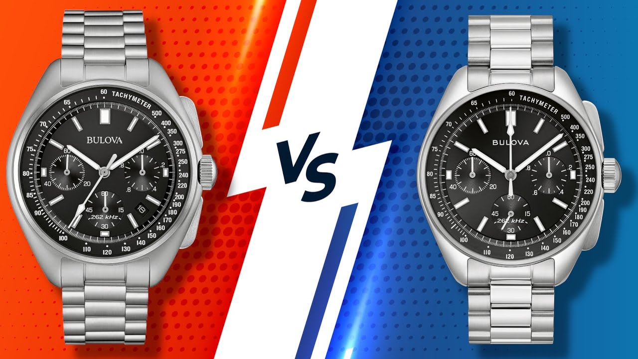 БИТВА ЛУННЫХ ПИЛОТОВ Bulova! | Сравнение 45-мм и 43-мм Bulova Lunar Pilot